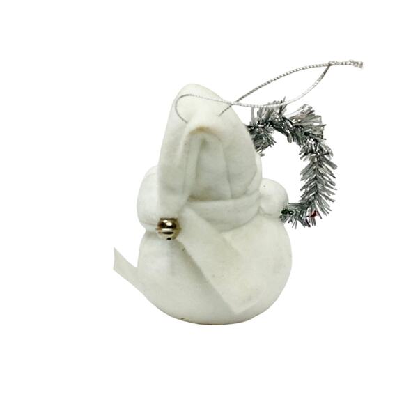 Soft Christmas Snowman Ornament - Picture 3 of 5